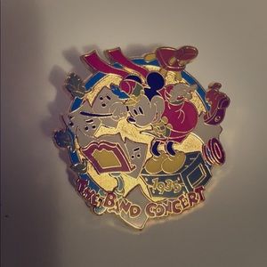 Disney’s The Band Concert Cartoon Mickey Mouse Pin